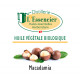 Huile végétale de Macadamia Bio