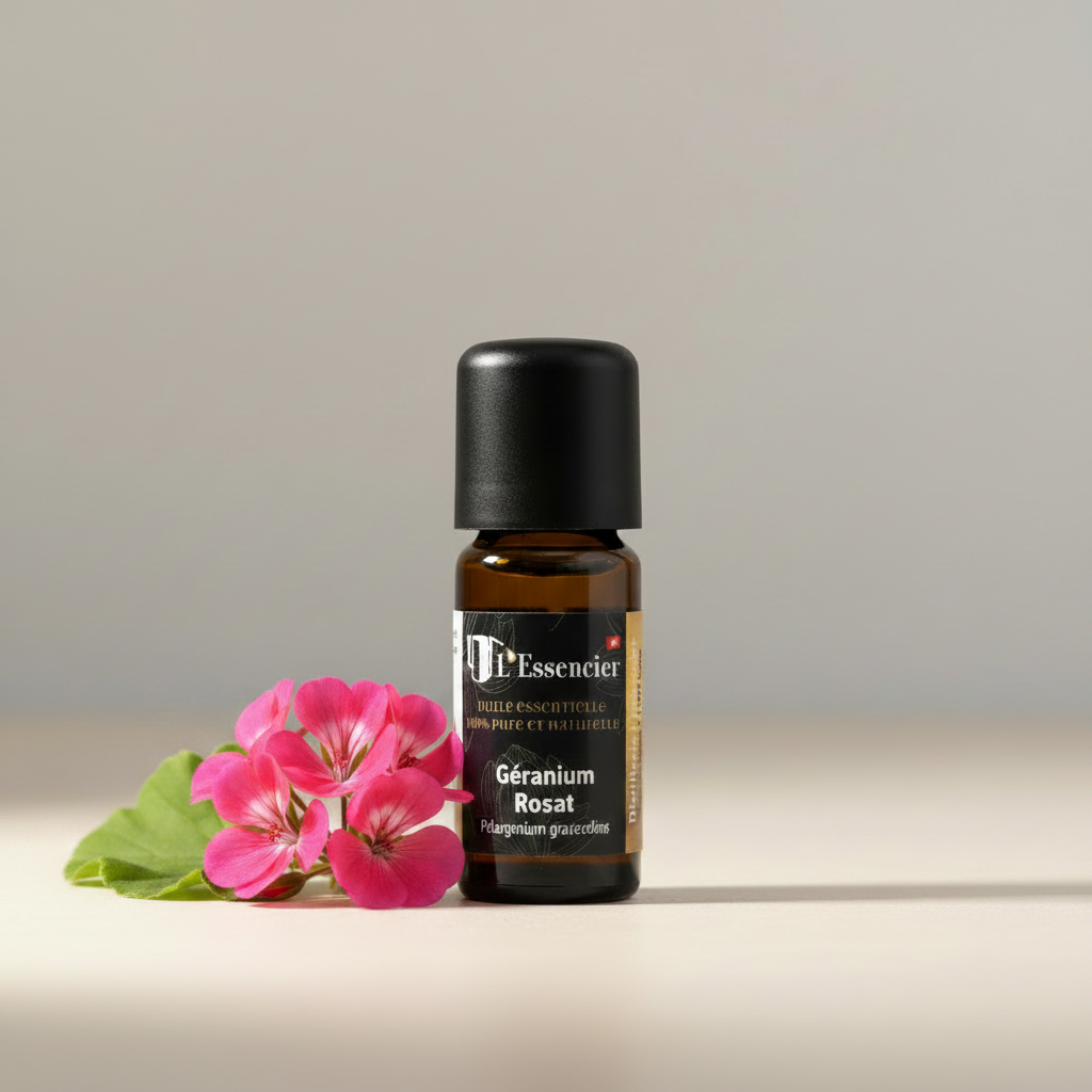 Huile essentielle de Géranium Rosat